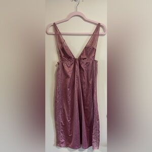 Victoria’s Secret 2006 Vintage Luxurious Mauve Chemise NEW WITH TAGS!